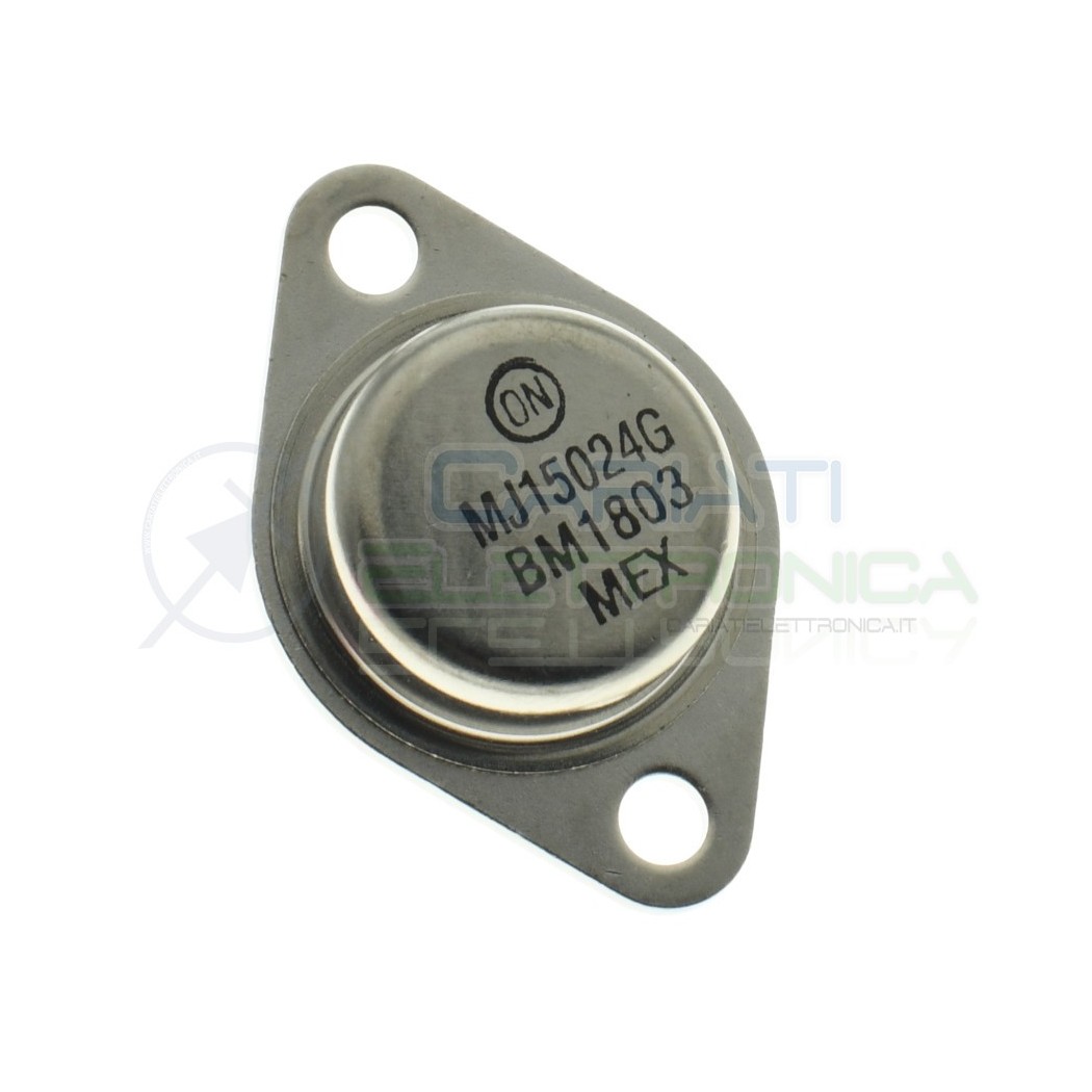 MJ15024G Transistor BJT Audio NPN 250V 4MHz 250W 16A 60hFEOn semiconductor