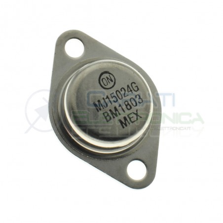 MJ15024G Transistor BJT Audio NPN 250V 4MHz 250W 16A 60hFEOn semiconductor