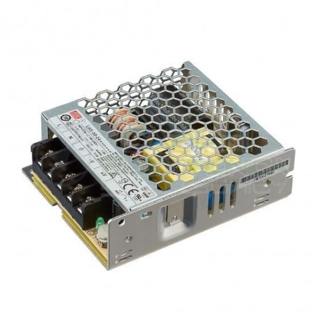 MW MEAN WELL LRS-50-24 Alimentatore switching uscita 24V 2,2A ingresso 230Vac Mean well 24Vdc Mean Well