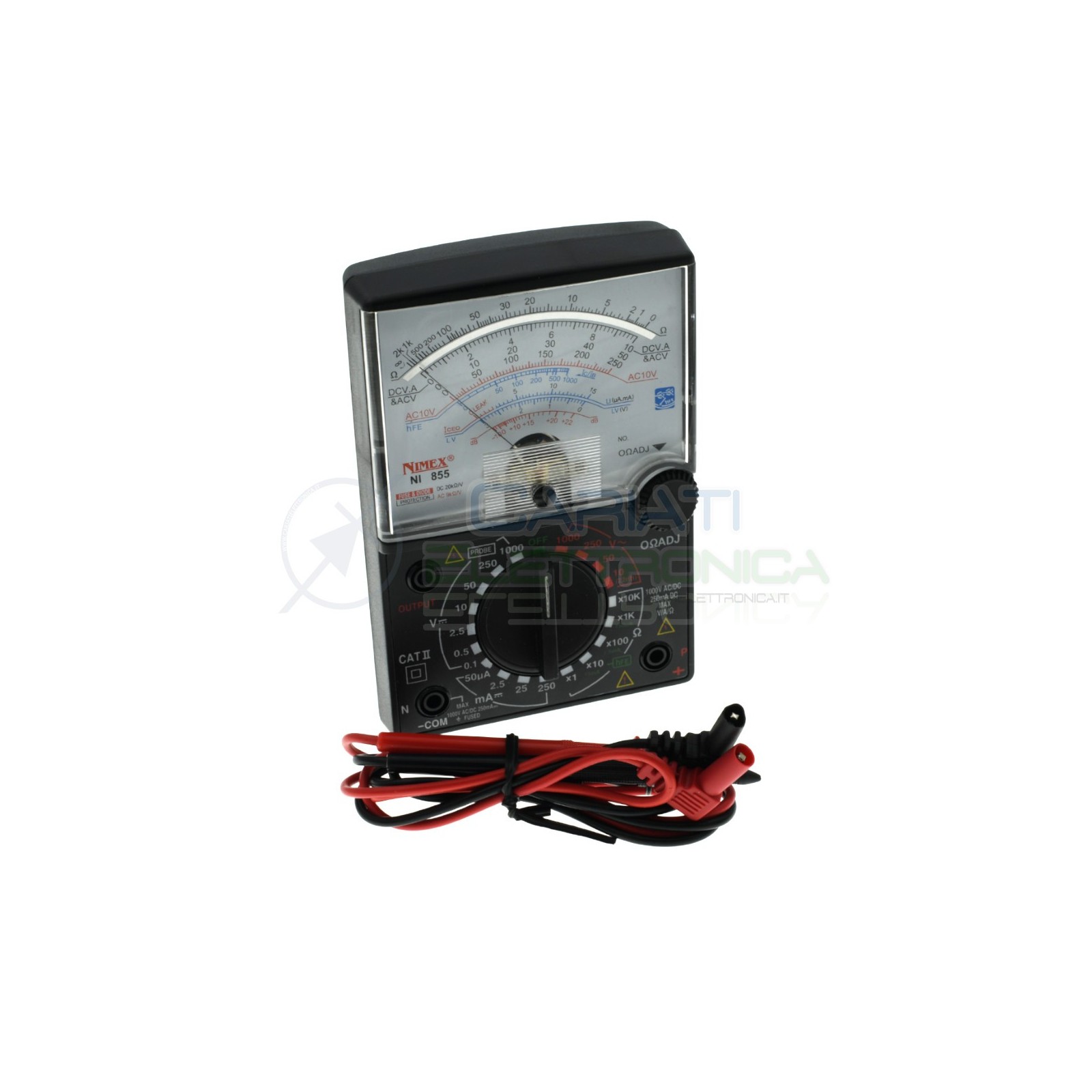 Multimetro tester analogico 1000V Nimex Ni855 Nimex