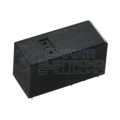Relè OMRON G2RL-1-E 24 Vdc Spdt 16A 250V Singolo scambio 8 pin Omron