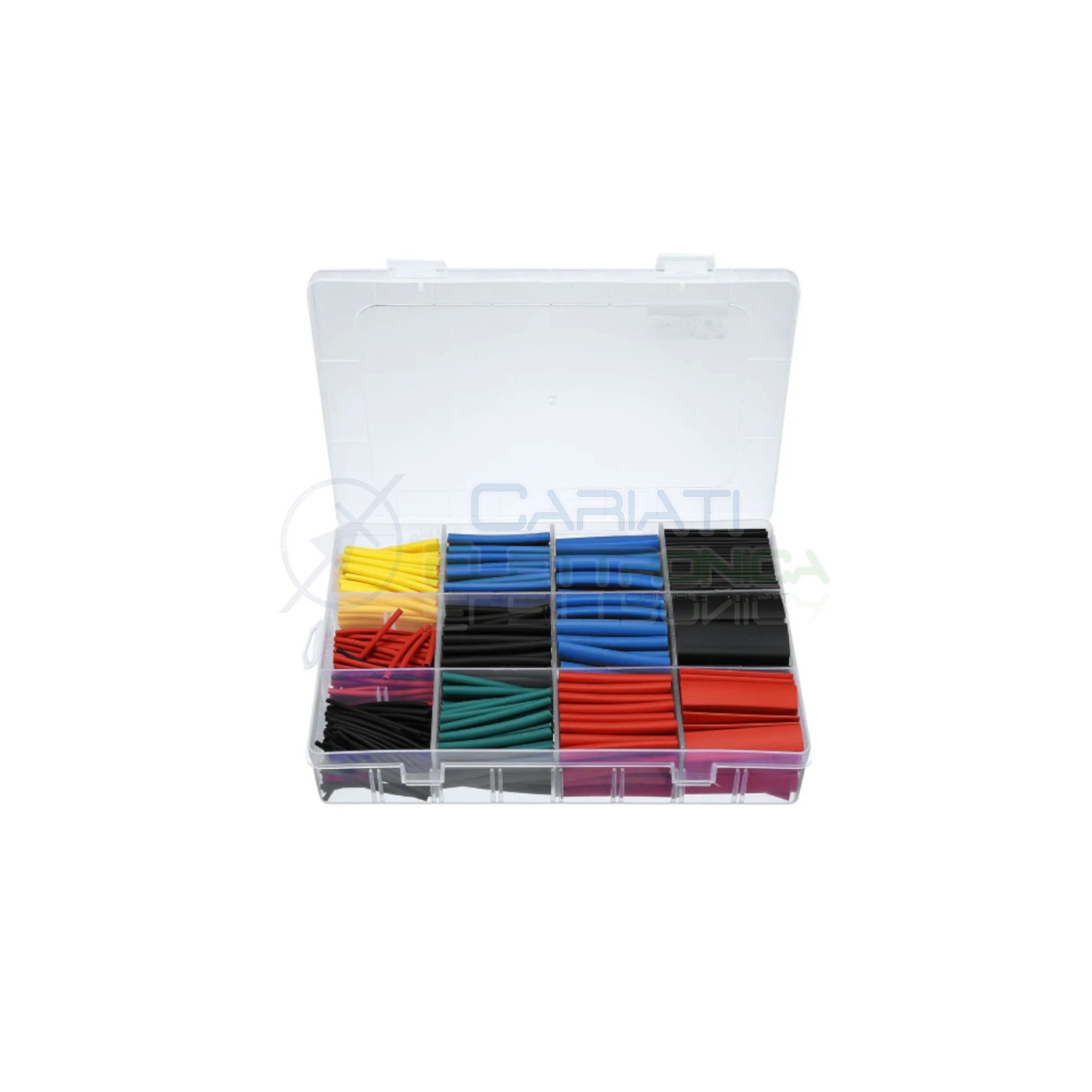 Kit 560pz Guaina Termorestringente 10cm Multicolore Termo retraibileGenerico