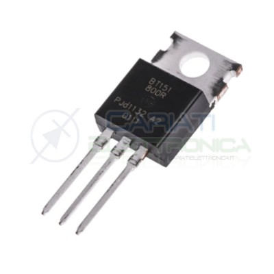Tiristore WeEn SCR BT151-800R TO-220 3 Pin
