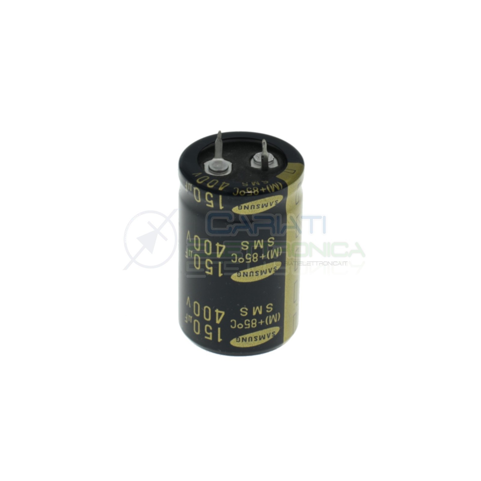 Condensatore elettrolitico Samsung Snap-in 150 uF 150uF 400V 85°C 22x40mm Daewoo