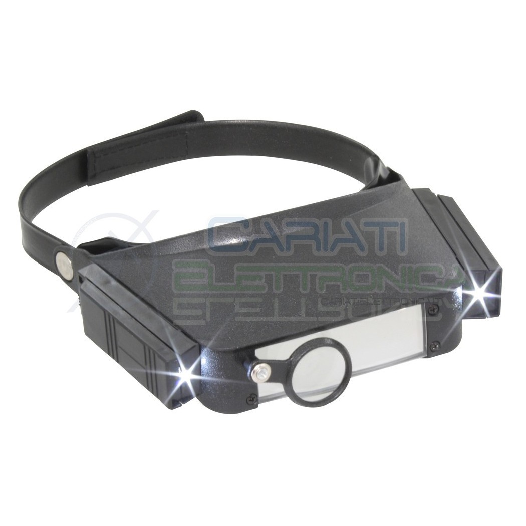 Lente Di Ingrandimento A Visiera Con Illuminazione A Led Donau