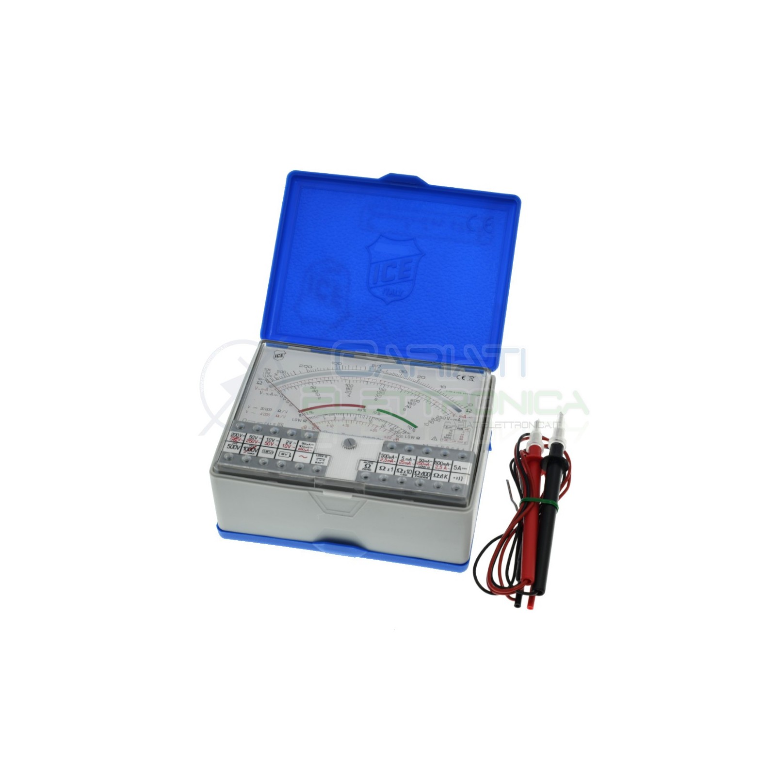 Tester Ice 680R Multimetro Analogico Professionale Ice elettronica Tester