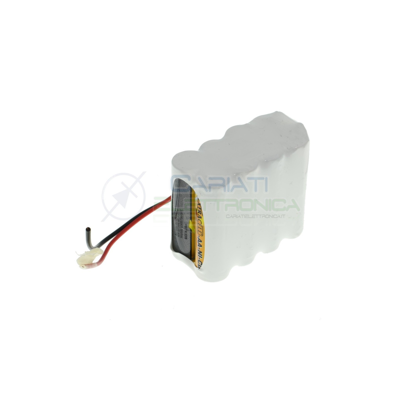Batteria 9,6V Ricaricabile 1000mah Ni-Cd pacco batteria AA Extracell