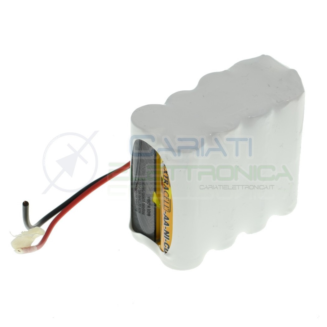 copy of Pacco Batteria 6V Ricaricabile 1800mah Ni-Cd Lampada emergenza BeghelliExtracell