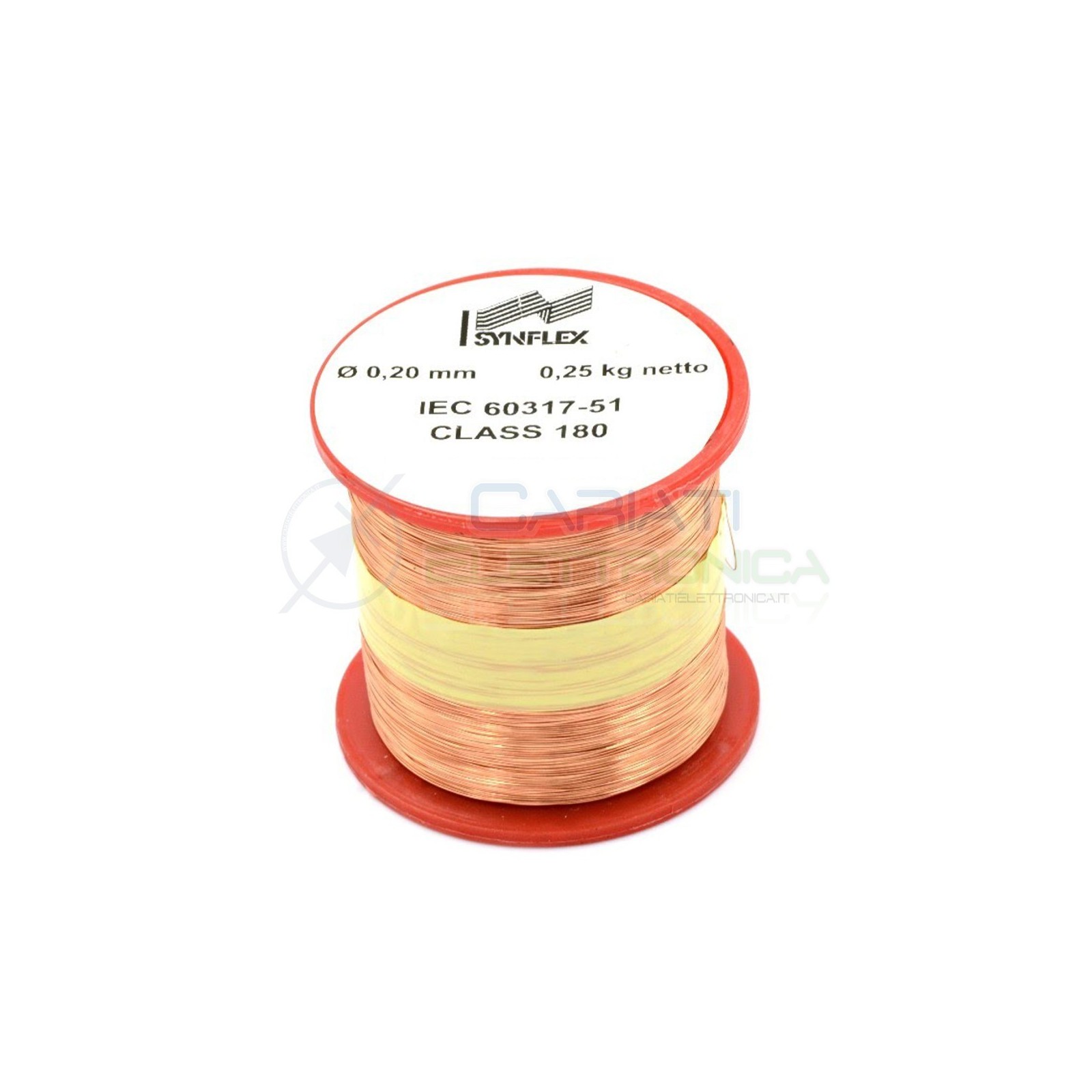 250g Cavo di rame da 0,90 mm singolarmente smaltato per avvolgimenti 0,25 kg Synflex