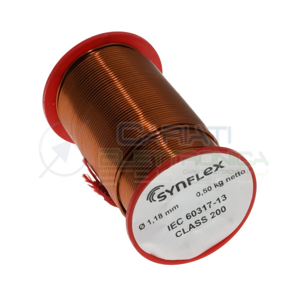 500g Cavo di rame da 1,32 mm singolarmente smaltato per avvolgimenti 0,50 kg Synflex