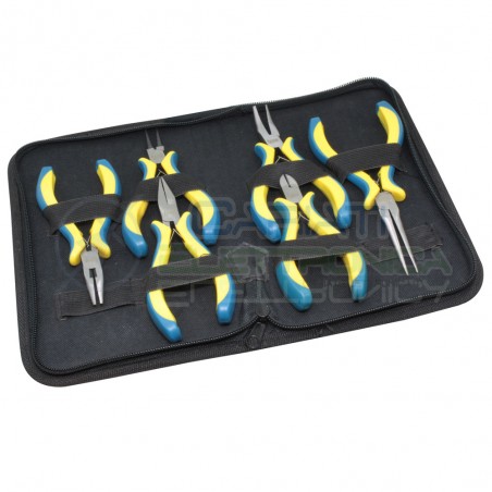 Kit 6 pinze di precisione con astuccio Donau