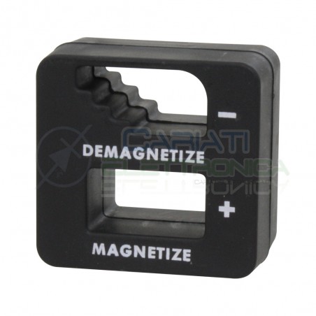 Magnetizzatore smagnetizzatore 52x50x29mm per cacciaviti pinzette e simili utensili in acciaio Donau