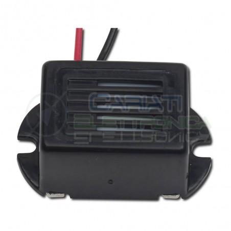 Cicalino Buzzer 1,5V 2V dc rettangolare con oscillatore integrato e cavoKepo
