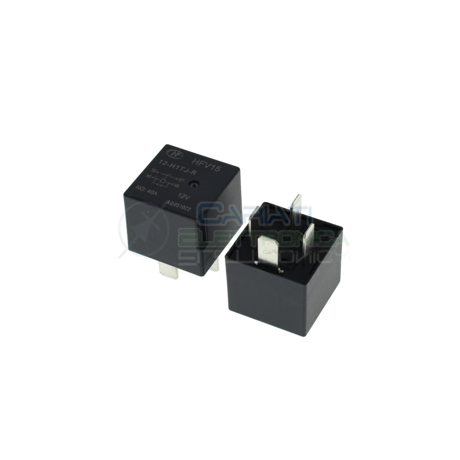 Relè HFV15-12-H1TJ-R 4 Pin 12Vdc 40A Auto AutomotiveHONGFA RELAY
