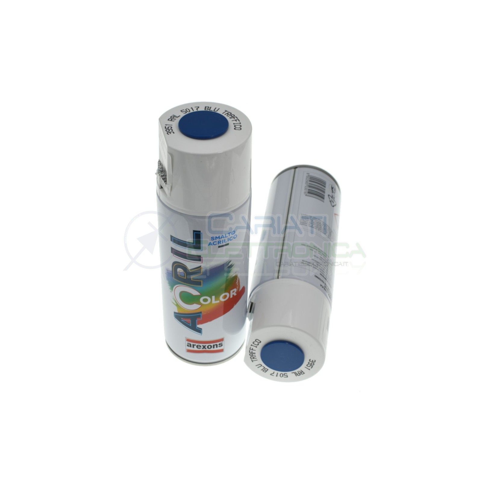 RAL5017 Blu Traffico Smalto Vernice Spray Arexons Acrilcolor 400ml Acrilico Pittura BombolettaArexons