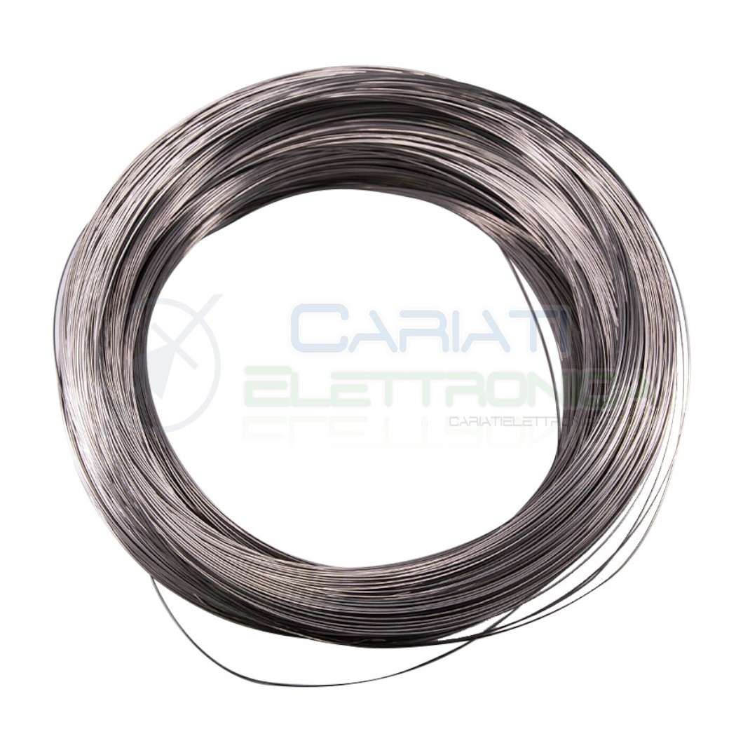 5 metri Filo di nichel cromo da 0,8mm per resistenze taglio polistirolo schiuma svapo Cr20Ni80Generico