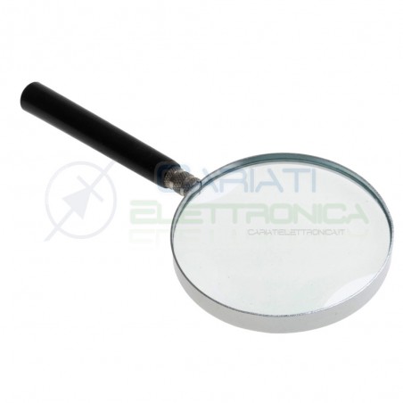 Lente di ingrandimento 3X 3 Diotrie Diametro 75mm Generico