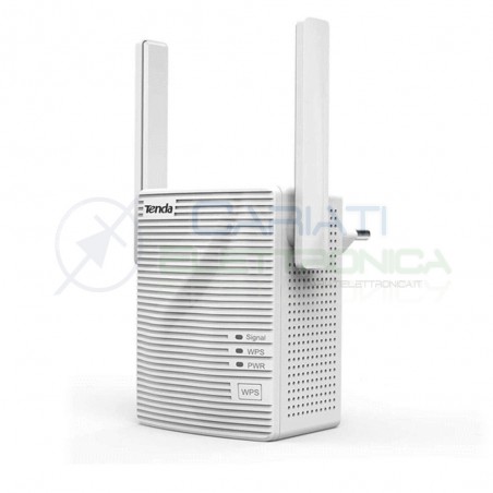Range extender wireless Ripetitore Wifi 300Mbps a muro 1porta LAN Tenda A301Tenda