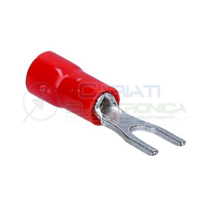 copy of 10 Pezzi Connettore a Forchetta Forcella preisolato 3,2mm capicorda elettriciBM Group
