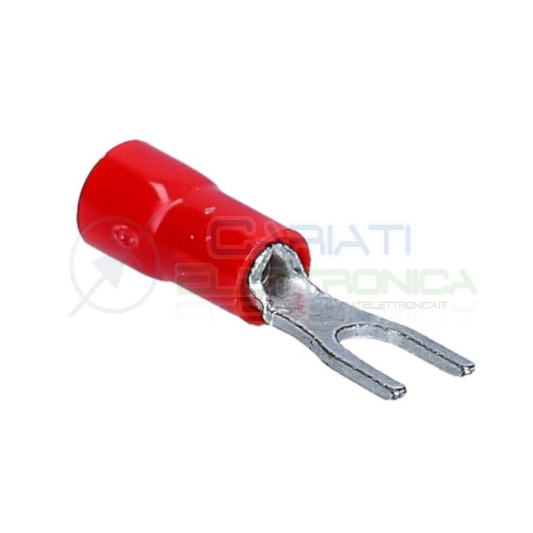 copy of 10 Pezzi Connettore a Forchetta Forcella preisolato 3,2mm capicorda elettriciBM Group