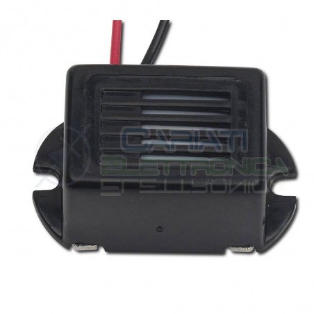 Cicalino Buzzer 1,5Vdc 2Vdc rettangolare con oscillatore integrato e cavoDonau