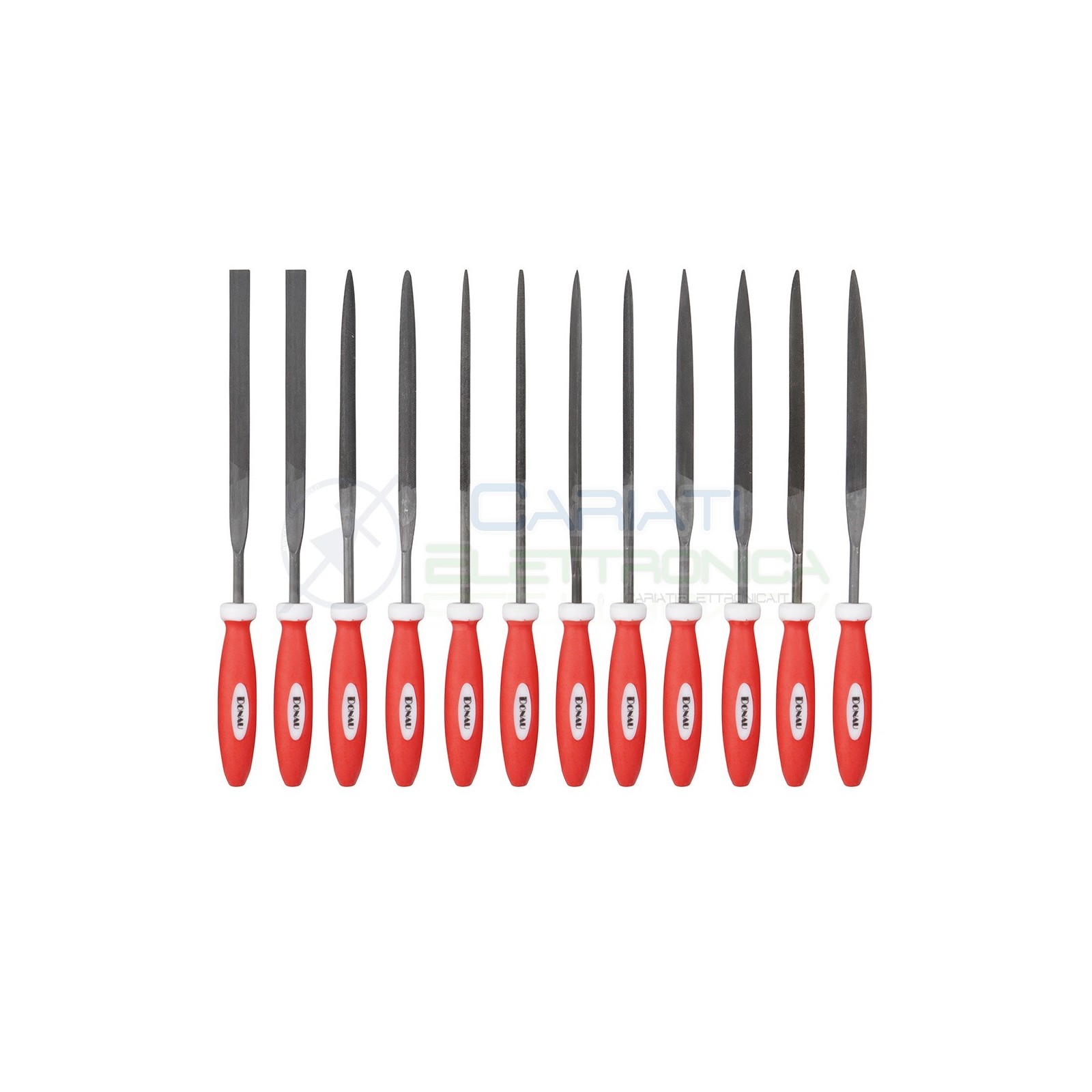 Needle File Set 12-piece Length 150 mmDonau