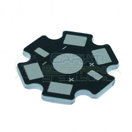 3 Pezzi Dissipatore per led power star led da 1 3 5 watt