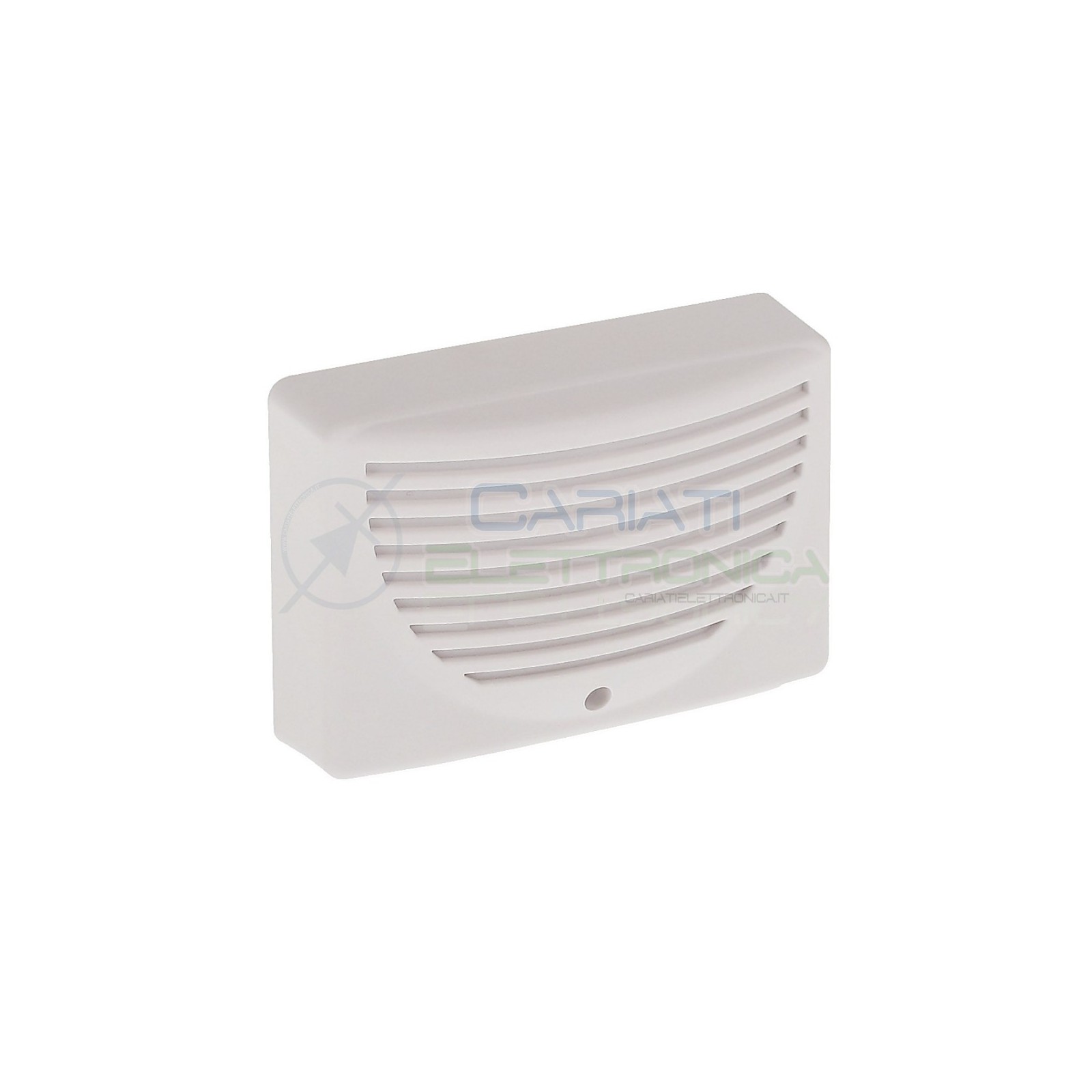 Sirena Piezo 12V Dc 109dB 135x95x47mm Sirena interna AllarmeGenerico