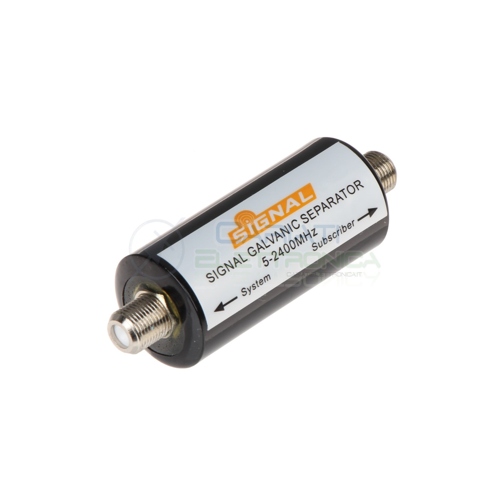 Isolatore Galvanico per Tv Sat Satellitare 5-2400Mhz Sovratensione Cavo Coassiale