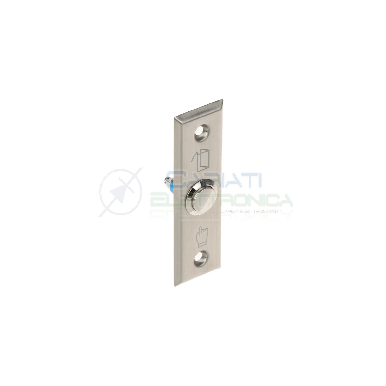Pulsante apriporta con pannello in Acciaio Inox