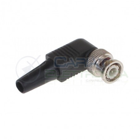 Connettore Spina Bnc Maschio Rg59 Assemblaggio Rapido A Vite Cavo Rg58 Rg59 Rg62