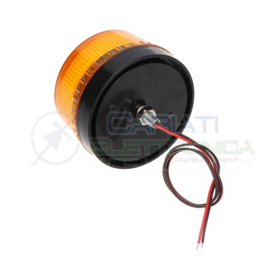 Lampeggiare Segnalatore Cancello Allare Segnalazione 12Vdc a Led