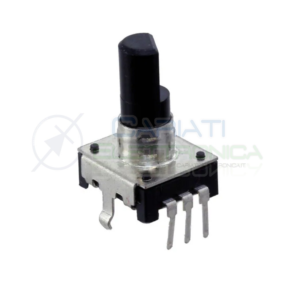 Pines Encoder Encoder rotativo incrementale 3 Pin albero 12mm PEC12