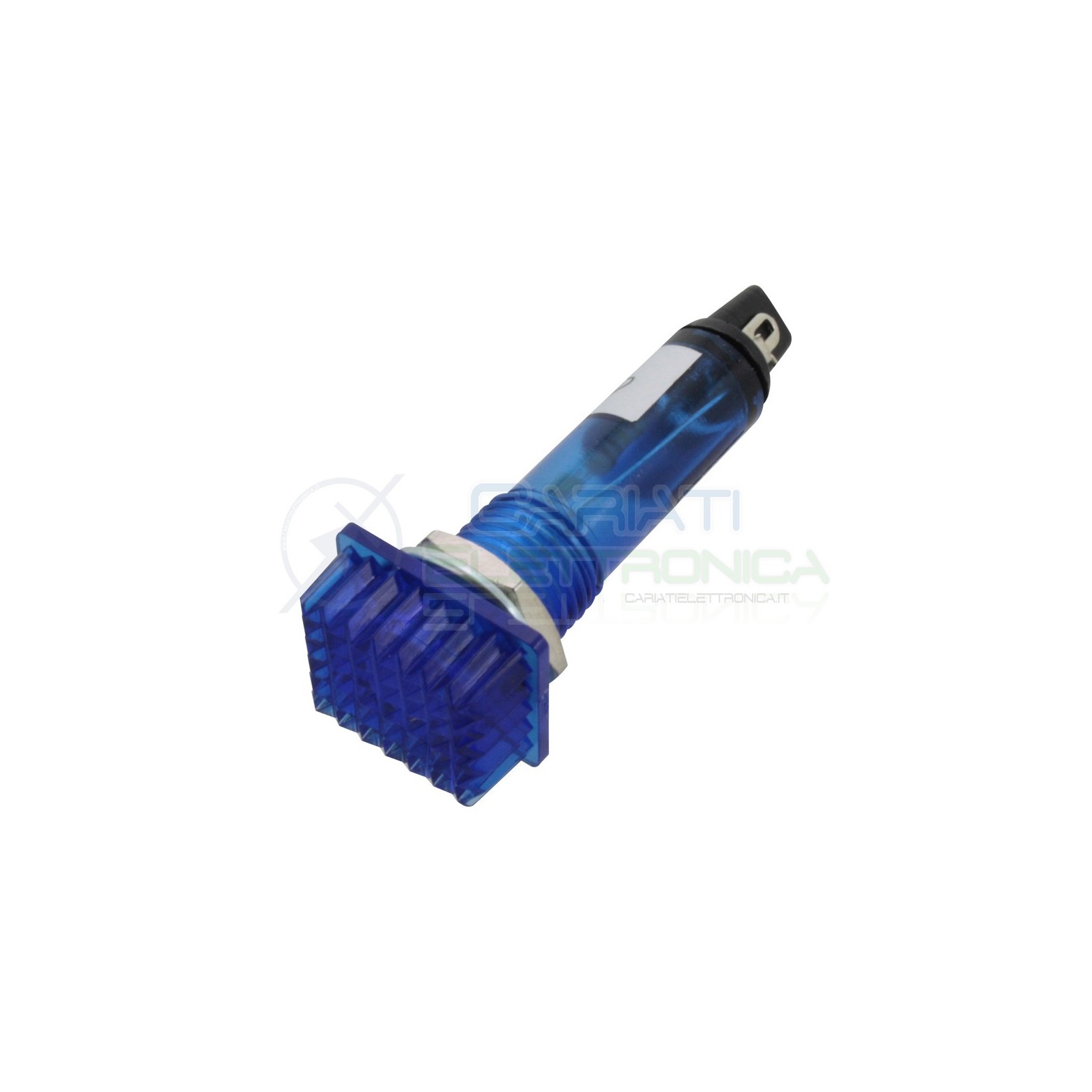 Spia di segnalazione luminosa Blu 220V 230Vac 12x16mm da pannello foro 10mmDonau
