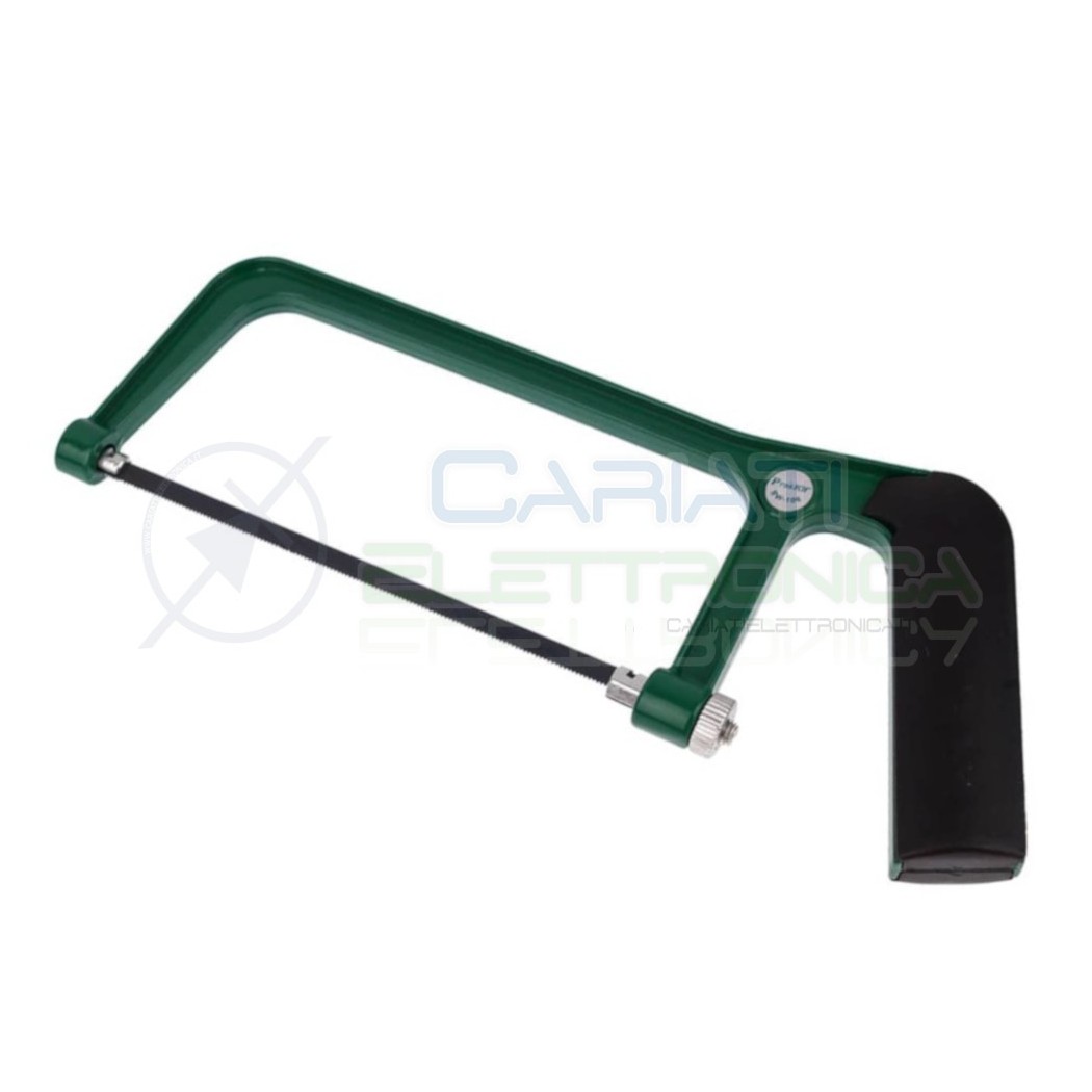 Mini Seghetto Archetto 250mm con lama 150mm Sega Manuale In Lega Alluminio Proskit