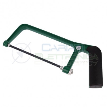 Mini Seghetto Archetto 250mm con lama 150mm Sega Manuale In Lega Alluminio Proskit
