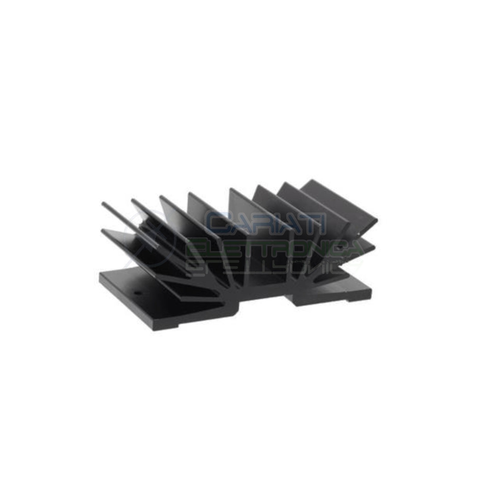 Dissipatore 70x25,5x60mm Aletta Raffreddamento Alluminio Transistor Chip Gorini