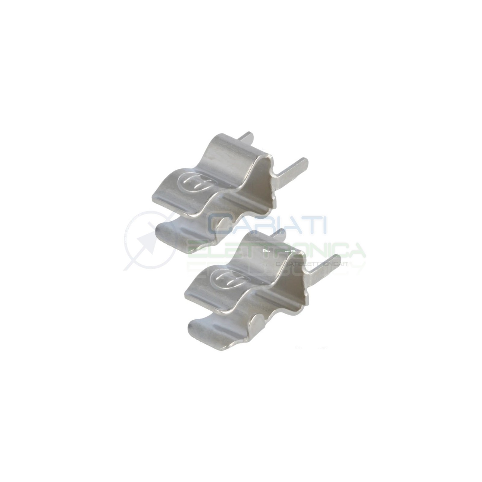 10 Pezzi Portafusibile 6x30mm 5x20mm Clip Lamierini Da Saldare Porta Fusibile Vetro Cavo Generico