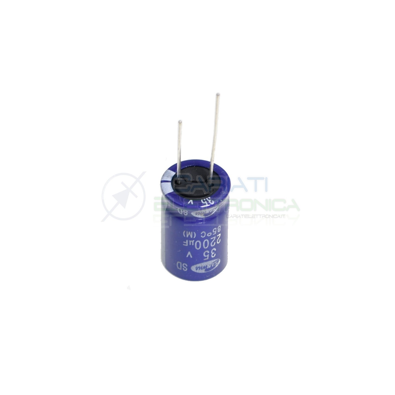 Condensatore Elettrolitico 2200uf 2200 uf 35V 85° 16x25mm Samwha