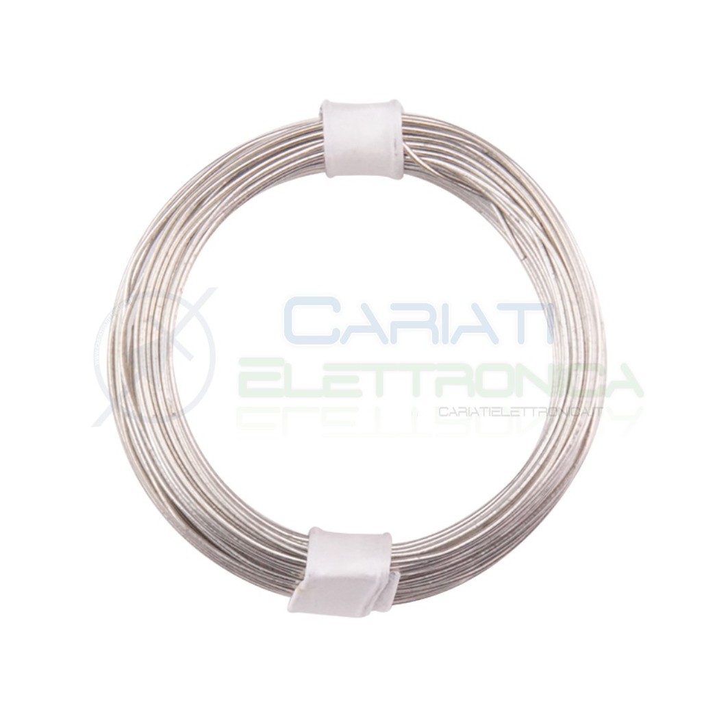 Cavo di rame Stagnato da 0,6mm Lunghezza 10 metri 10mDonau