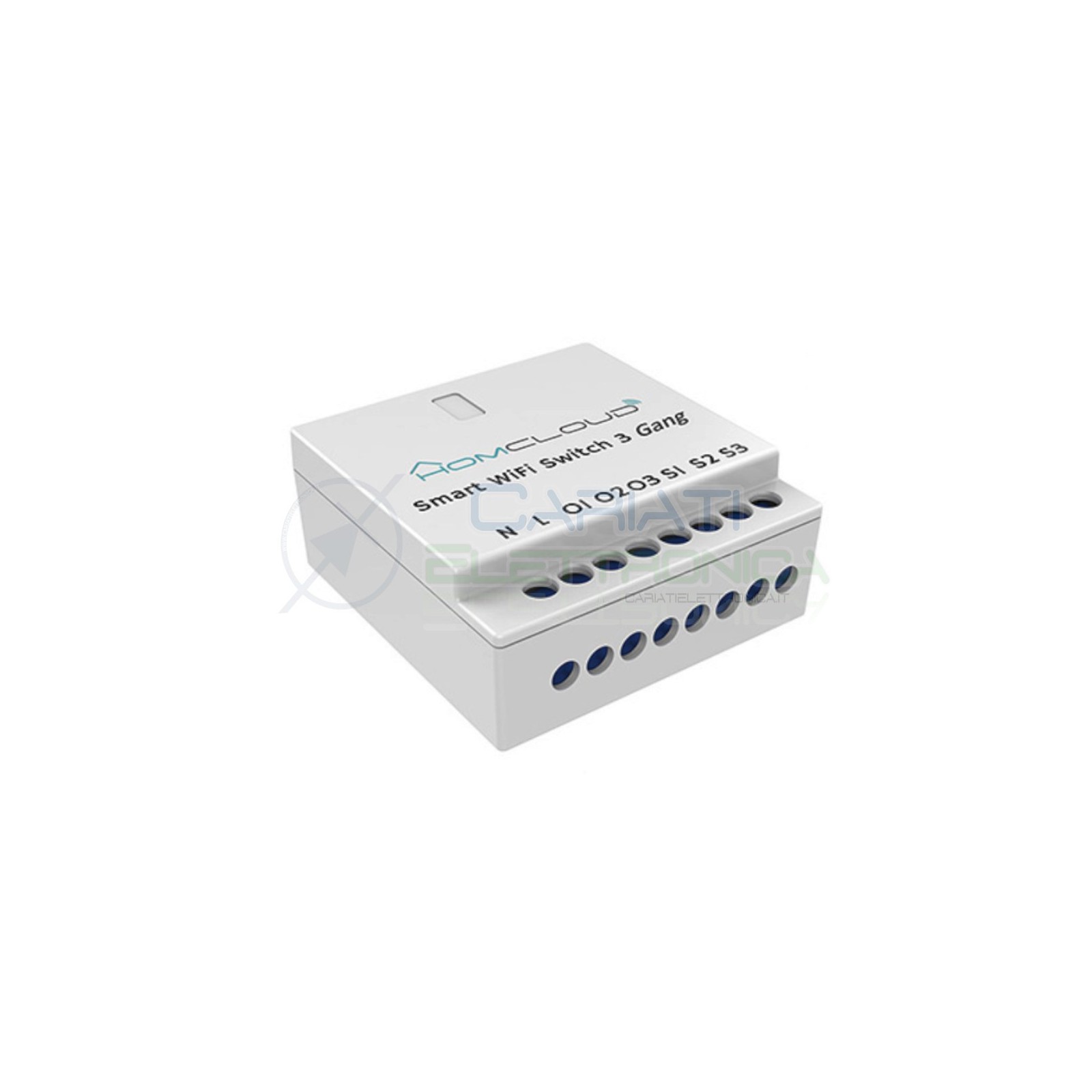 Domotica interruttore Wi-Fi 3 canali da incasso Interruttore IntelligenteHomCloud
