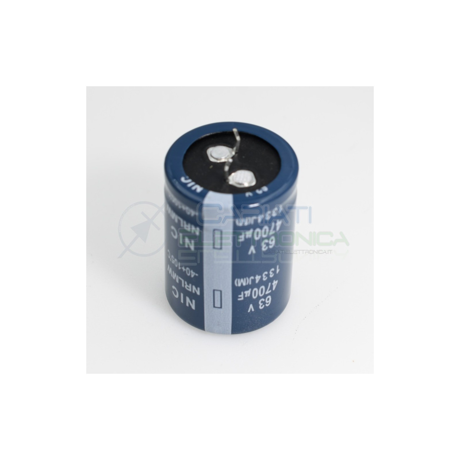 Condensatore elettrolitico 4700uF 4700 uF 63V 85°C 30x40mm
