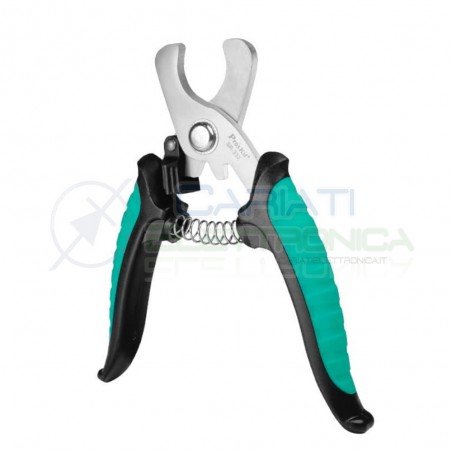 Tagliacavi Forbici in Acciaio Per Cavi max 10mm 8Awg e cavi rigidi 1,5mm Proskit