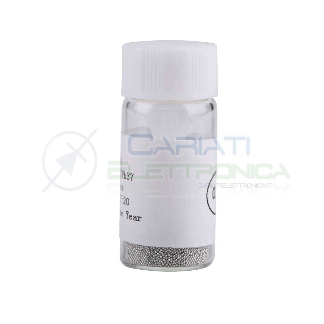 10.000 PALLINE STAGNO Sn96,5 Ag3,0 Cu0,5 0,3 0.3 mm SOLDER BALL REBALLINGGenerico