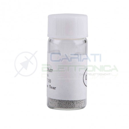 10.000 PALLINE STAGNO Sn96,5 Ag3,0 Cu0,5 0,3 0.3 mm SOLDER BALL REBALLINGGenerico