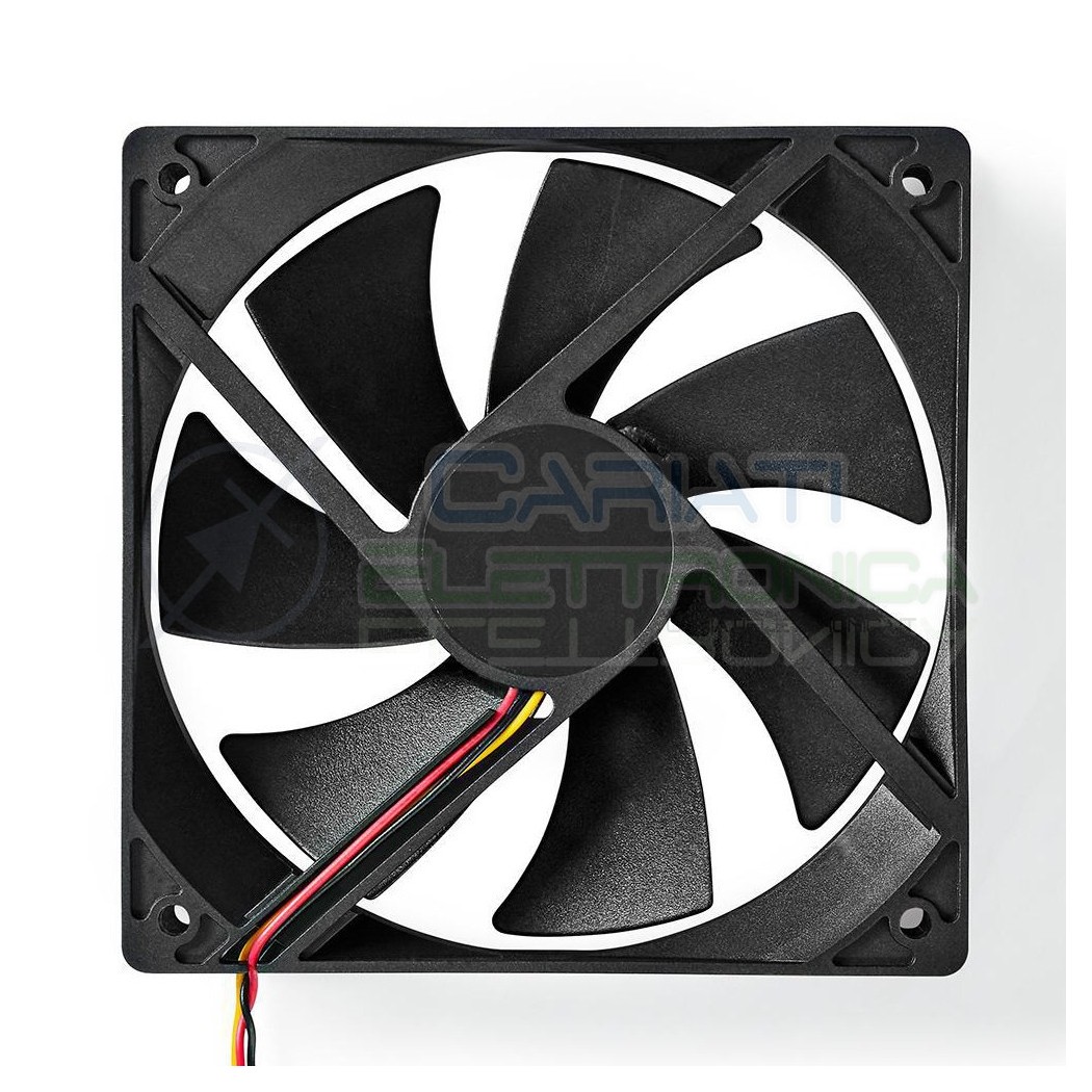 Ventola 92x92x25mm 12Vdc Dissipazione VentilazioneNedis