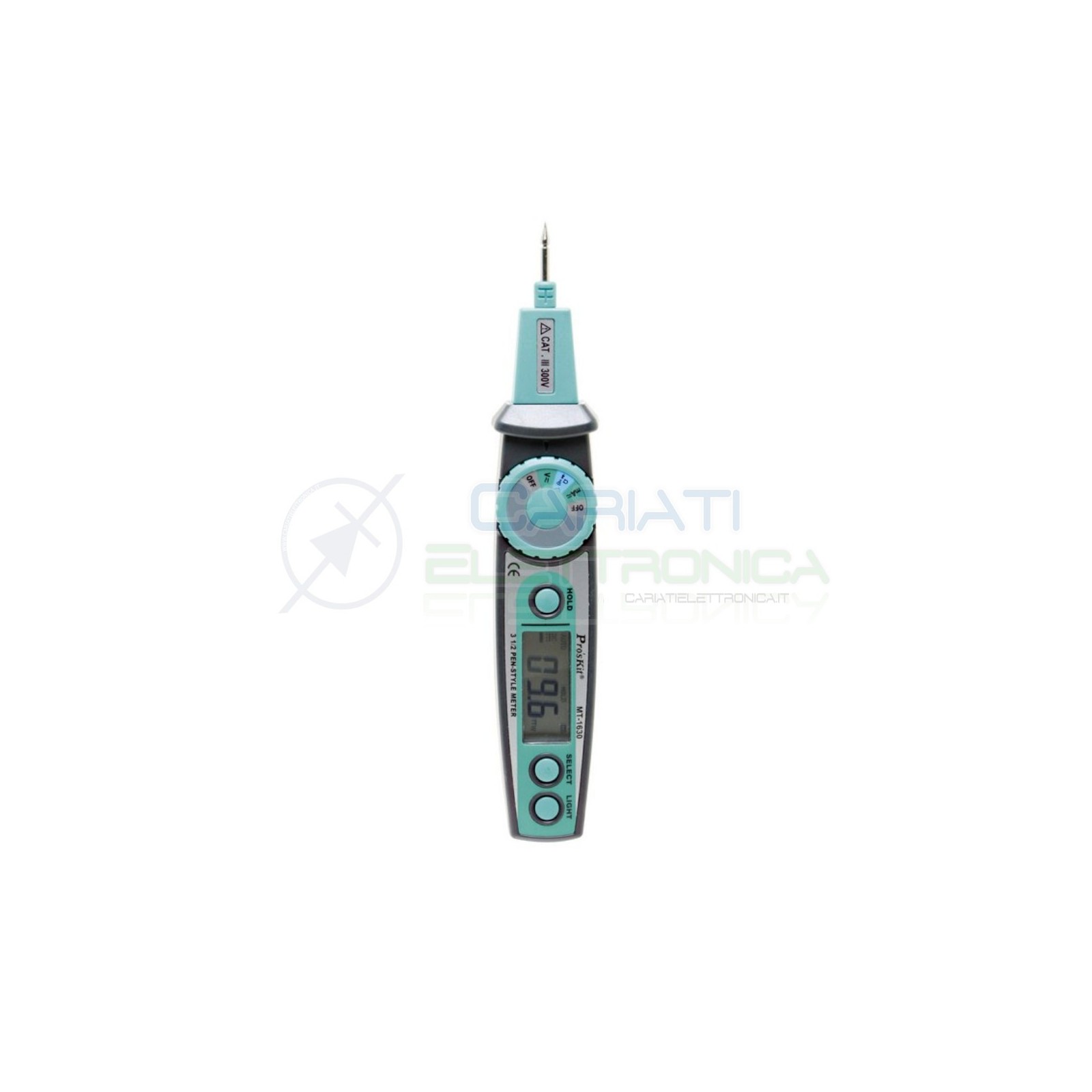 PROSKIT MT-1630 Multimetro Digitale Tester a Penna Misura Tensione Ac Dc Corrente Resistenza Continuità Diodo Proskit