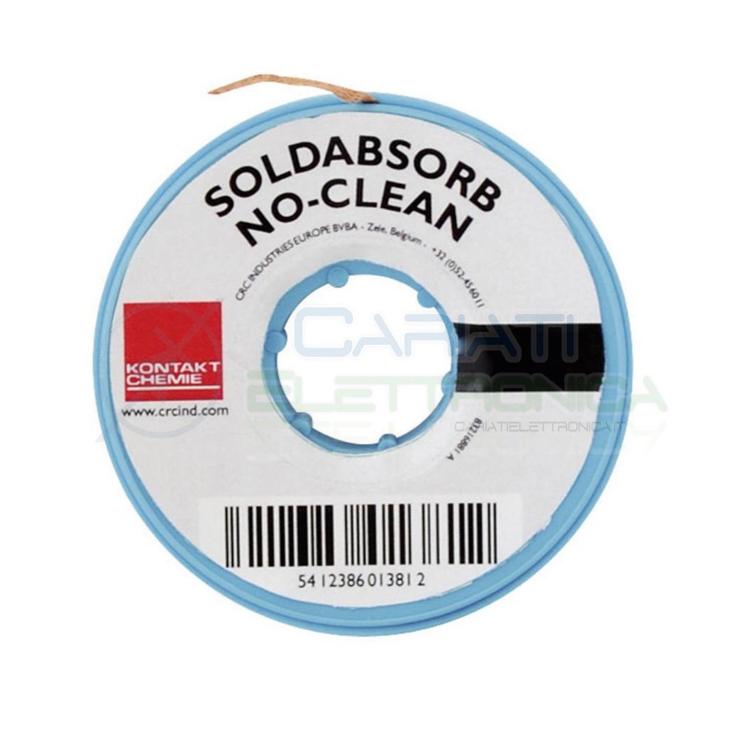 Desoldering wick 1,5mm lenght 1,5mKontakt Chemie