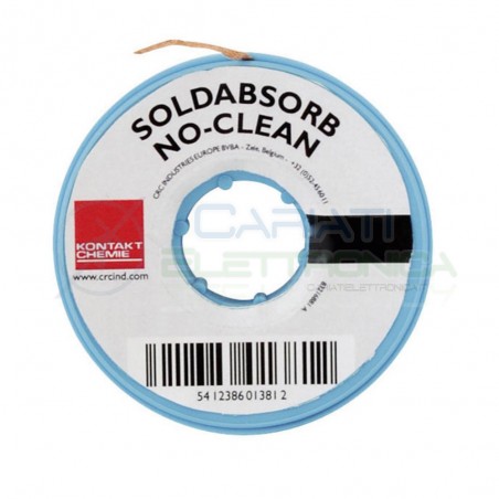 Desoldering wick 1,5mm lenght 1,5mKontakt Chemie