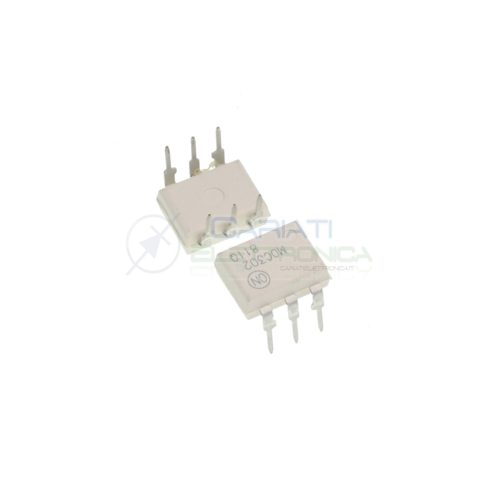 2 Pezzi MOC3021 Fotoaccoppiatore Optocoupler fototriac 6 Pin On semiconductor